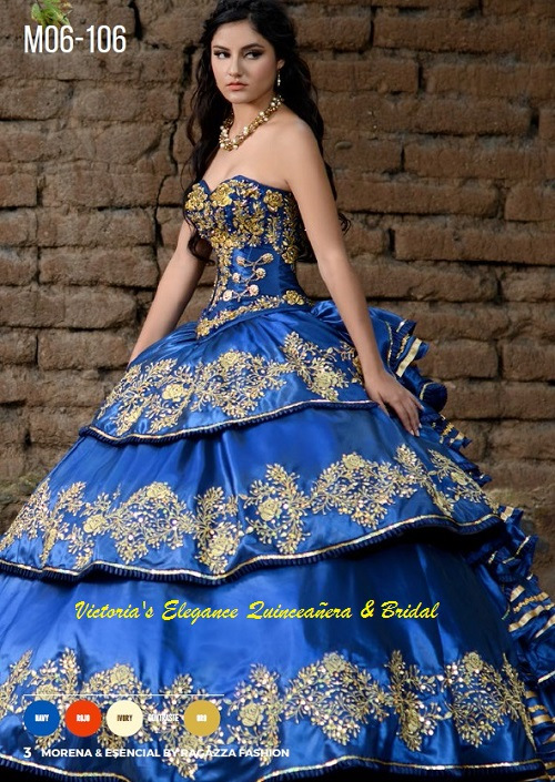 Ragazza Charro Embroidered & Beaded Quinceañera Dress - Victoria's Elegance  Quinceañera & Bridal