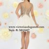 Short Chiffon Dress, bridesmaid dress, dama's dress, prom gala pageant, sweet 16