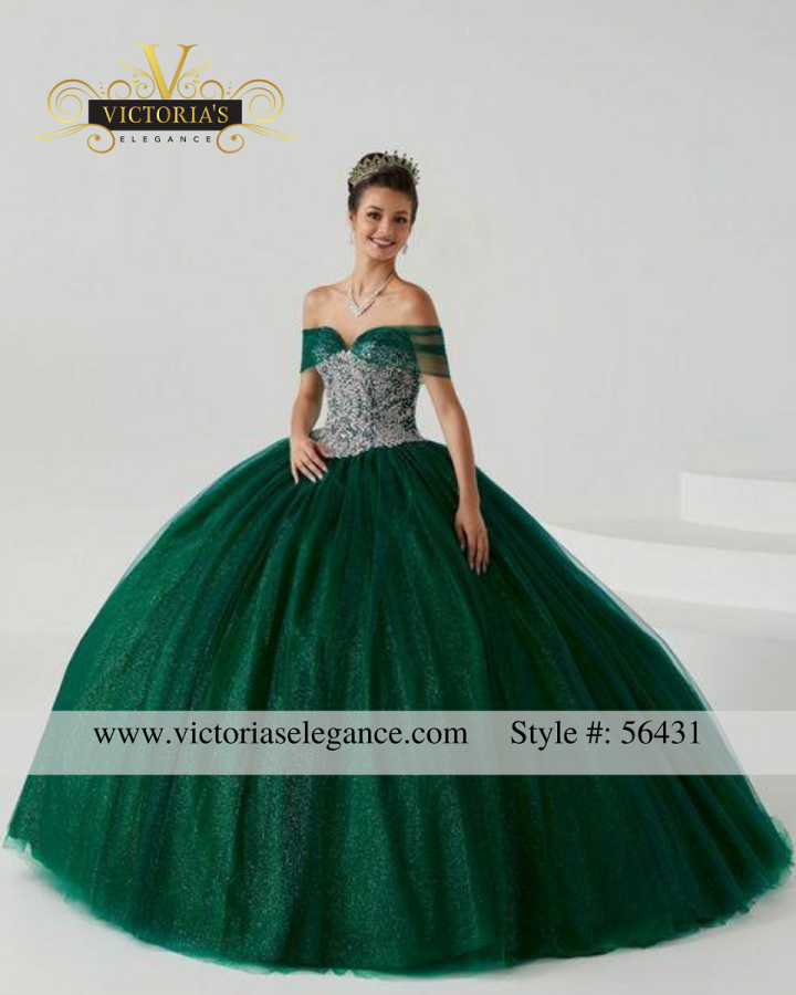 House of Wu Off The Shoulder Ball Gown