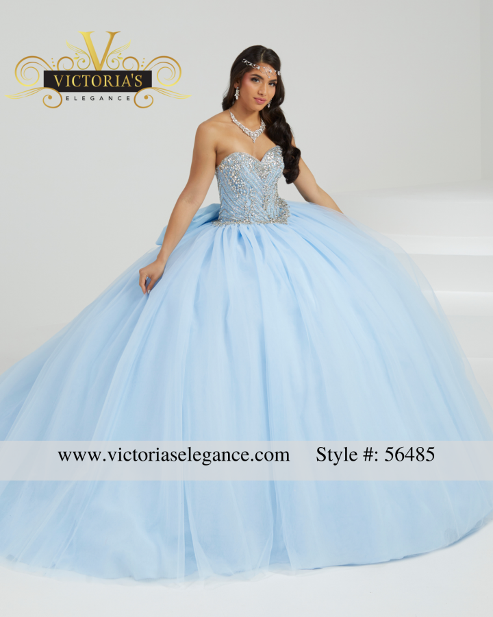 House of Wu Sparkling Tulle Ball Gown
